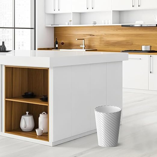 Bathroom Trash Can, 3 Pack 1.8 Gallons Small Trash Can - Image 8