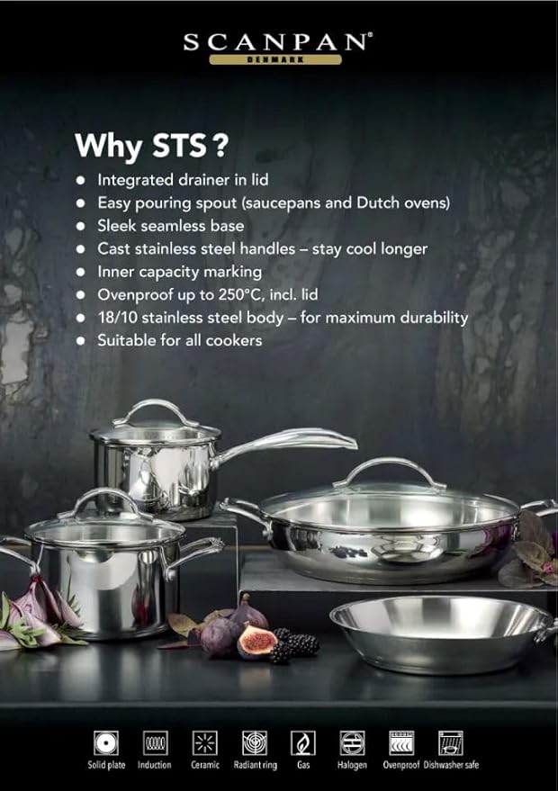 Scanpan STS 11.6QT Stock Pot - Image 7