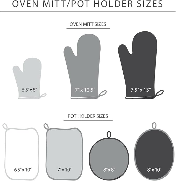 KITCHENAID Ribbed Soft Silicone Oven Mitt 2-Pack Set, Smoked Paprika - Image 6