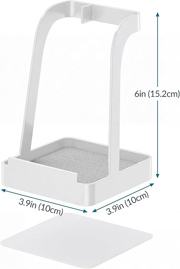 NiHome White Pot Lid Holder - Image 2
