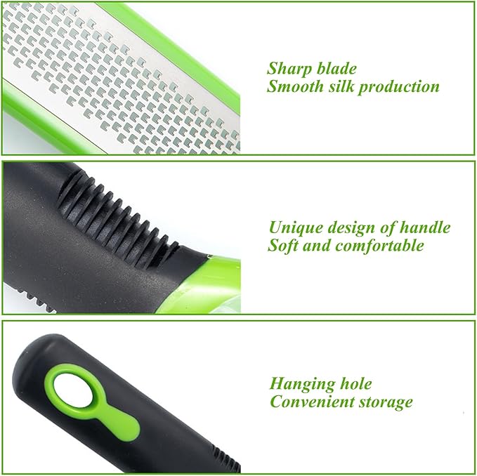 Zester Grater Set of 2, Cheese Grater - Image 8