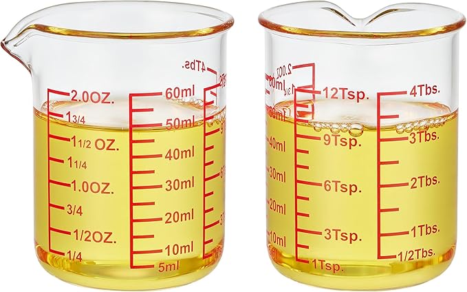 High Borosilicate Glass Measuring Cup-V-Shaped Spout,Glass Measuring Beaker - Image 8