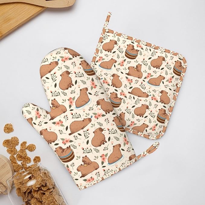 Oven Mitts and Pot Holders Set - Image 8
