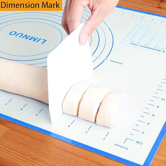 Silicone Baking Mat,Non Stick Rolling Dough - Image 6