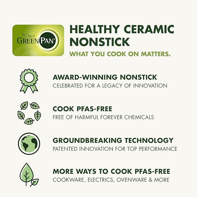 GreenPan Swift Healthy Ceramic Nonstick, Stainless Steel Handle, Dishwasher Safe - Image 7