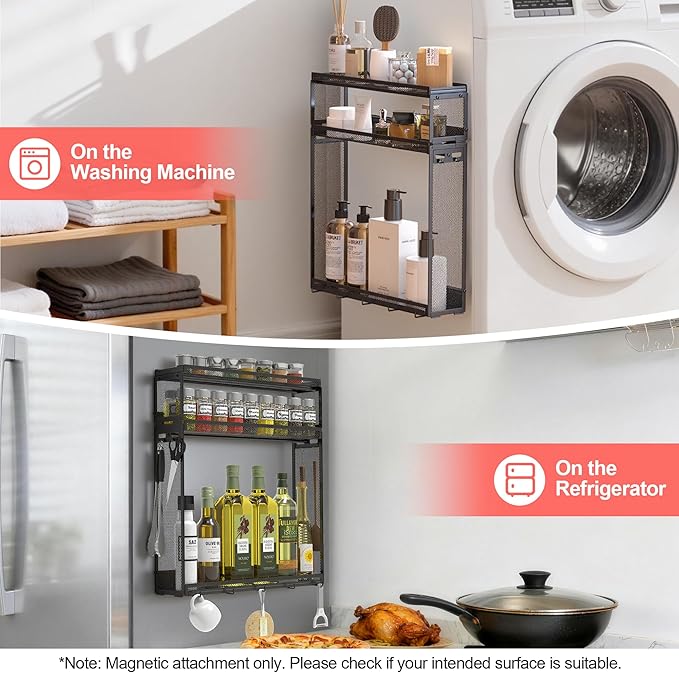 Docnest 3 Tier Magnetic Spice Rack - Image 6