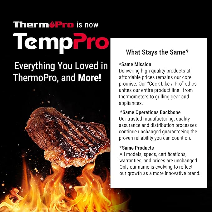 TempPro TP17H Digital Meat Thermometer - Image 9