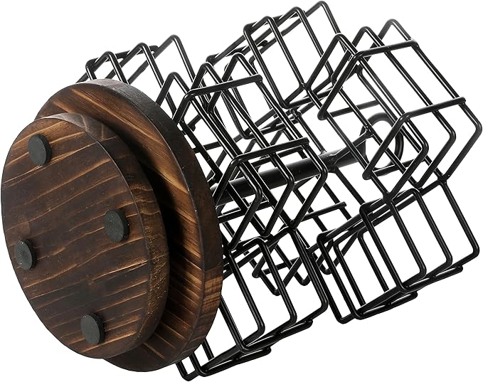 MyGift 8 Compartment Tea Bag Organizer Carousel, Coffee Station Storage Caddy - Image 7