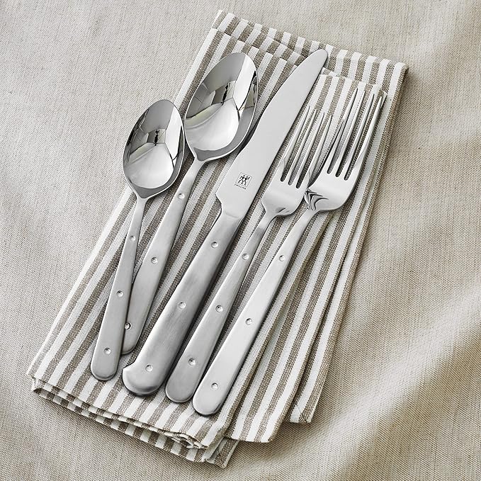 ZWILLING Porterhouse 45-pc 18/10 Stainless Steel Flatware Set - Image 3
