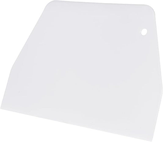 TEHAUX 2pcs Plastic Dough Scraper & Cake Decorating Tool by TEHAUX