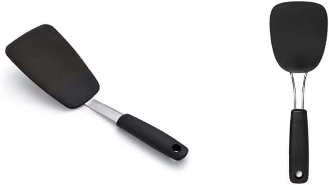 OXO Good Grips Large Silicone Flexible Turner & 65191 Good Grips Nylon Flexible by OXO