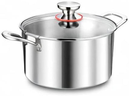 Herogo 4.5 Quart Stock Pot, Tri-Ply Cooking Pot - Image 8