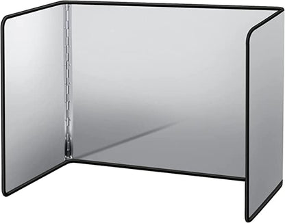 Splatter Guard for Frying Non-Stick 3 Sided Foldable Grease Splatter Screen by ANGINORLD