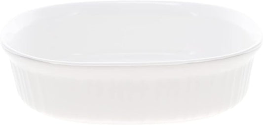 CorningWare FS2 2.5qt Oval French White Casserole Dish by CorningWare