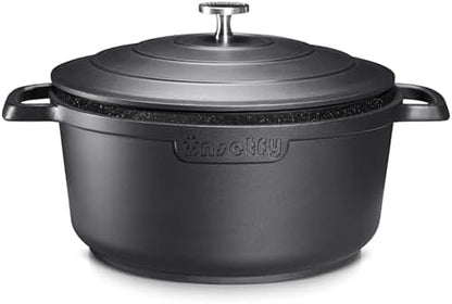 Large Dutch Oven Pot with Lid-7.5QT Cast Aluminum Oven Pot with Two Handles by INSETFY