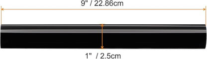 HARFINGTON Acrylic Clay Roller 9 Inch x 1 Inch Solid Non-Stick Plastic Round - Image 2