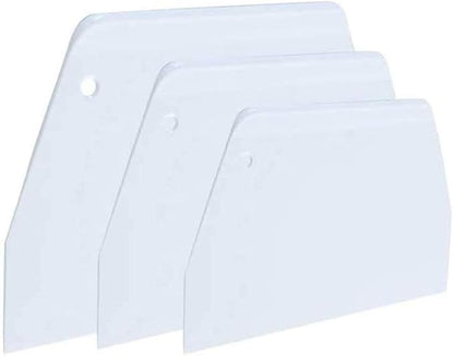 Luckycivia 3-Piece Trapezoidal Plastic Scraper by Unknown