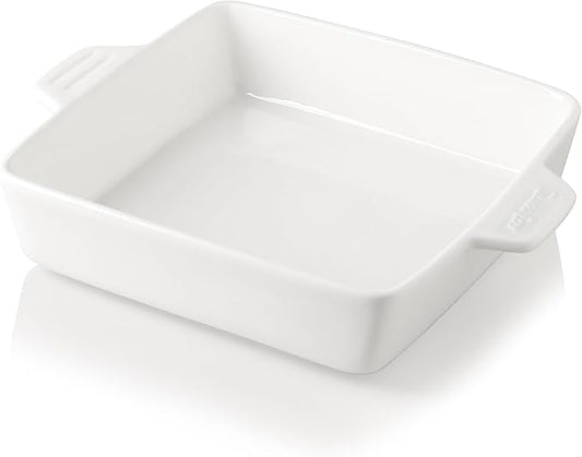 Sweejar Ceramic Baking Dish, 9 x 9 Cake Baking Pan by Sweejarco1949
