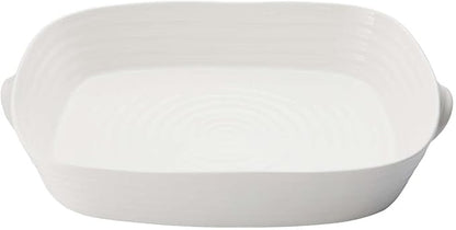 Portmeirion Sophie Conran Handled Roasting Dish, Freezer Safe Pan by Portmeirion