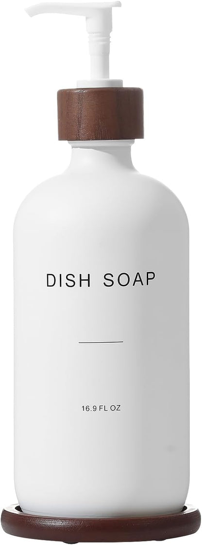 Dish Soap Dispenser, Refillable Soap Dispenser Kitchen by BONLONG