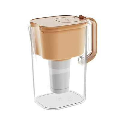 HOMEWATER 10-Cup Pitcher Filter – BPA-Free, High-Capacity 2.4L Pitcher by HomeWater