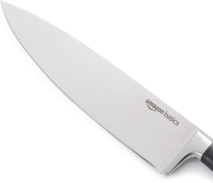 Amazon Basics Classic 8-inch Full Tang High Carbon Stainless Steel Chef's Knife - Image 3