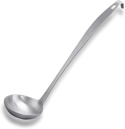 Tenta Kitchen 2oz/56ml Stainless Steel Small Soup Ladle Spoon, 10.8”x 3” by TENTA+KITCHEN