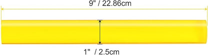 HARFINGTON Acrylic Clay Roller 9 Inch x 1 Inch Solid Non-Stick Plastic Round - Image 2