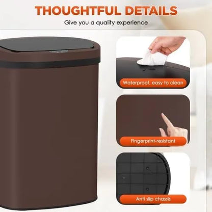 13 Gallon Automatic Trash Can - Image 6