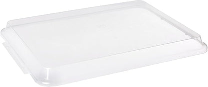 TrueCraftware- Half Size Polypropylene Sheet Pan Cover Clear Color Set of 2- - Image 3