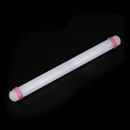 HARFINGTON Fondant Rolling Pin 18 Inch x 0.98 Inch Adjustable Guide Rings - Image 3