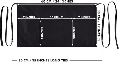 Dreamology Serving Apron for Waitresses, Waist Apron, Server Aprons - Image 4