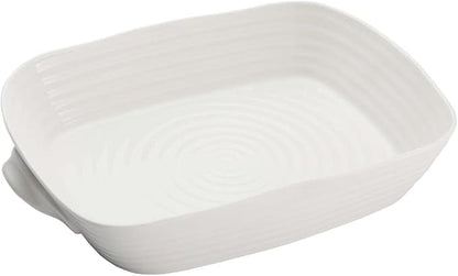 Portmeirion Sophie Conran White Medium Handled Rectangular Roasting Dish - Image 3
