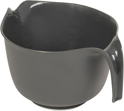 Glad Mixing Bowl with Handle – 3 Quart | Heavy Duty Plastic with Pour Spout and - Image 5