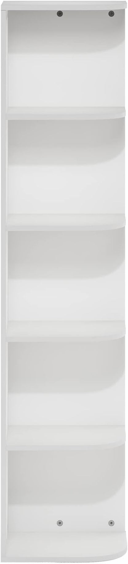Furinno PASIR Book Shelf, 5-Tier Corner Bookshelf - Image 7