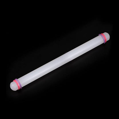 HARFINGTON Fondant Rolling Pin 20 Inch x 0.98 Inch Adjustable Guide Rings - Image 3