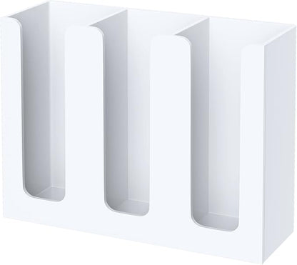 KOTEMON Acrylic Cup Holder, 3 Compartment, Disposable Coffee Cup Dispenser by KOTEMON