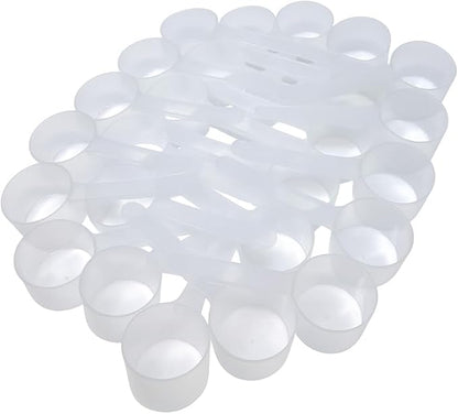 1/4 Cup Long Handle Plastic Measuring Scoop by Supplement+and+Supply