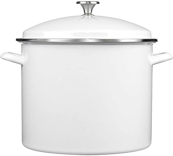 Cuisinart Enamel Stockpot with Cover by Cuisinart