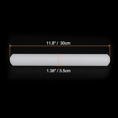 HARFINGTON Fondant Rolling Pin 12 Inch x 1.38 Inch PP Plastic Non-Stick Fondant - Image 2