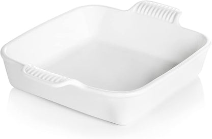 Sweejar Ceramic Baking Dish, 8 x 8 Cake Baking Pan by Sweejarco1949