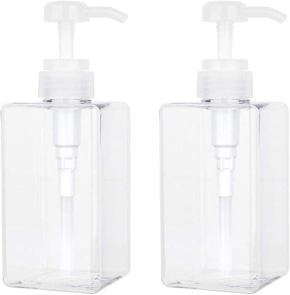 Pump Bottle, Refillable Plastic Empty Lotion Soap Dispenser Liquid Container by JiatuA