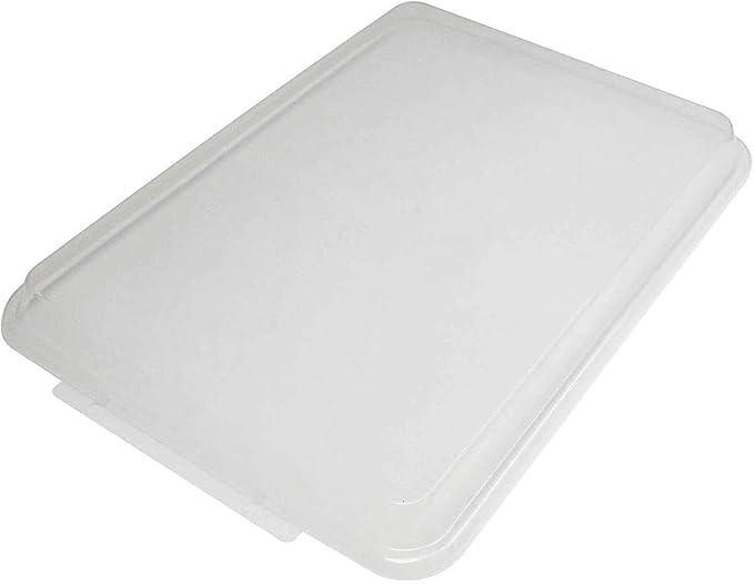 TrueCraftware- 1/4 Size Polypropylene Sheet Pan Cover Clear Color Set of 2- - Image 3