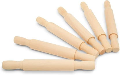 Wooden Mini Rolling Pin, 7 Inches Long, Baking in the Kitchen, by Woodpeckers by Woodpeckers