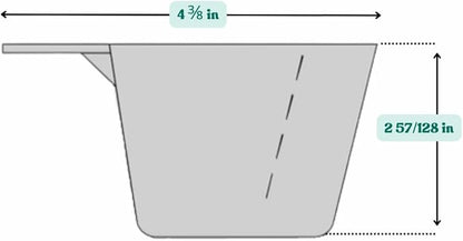 5 Oz. Scoop for Coffee, Protein Powder, Pet Food, Grains and Dry Goods – - Image 2