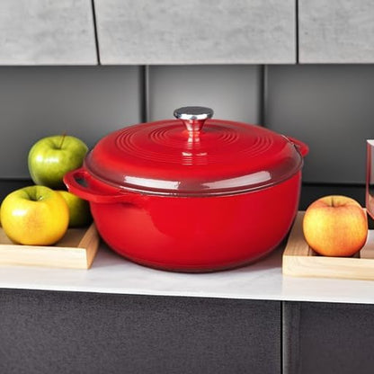 Lodge Essential Enamel Cast Iron Dutch Oven - Image 5