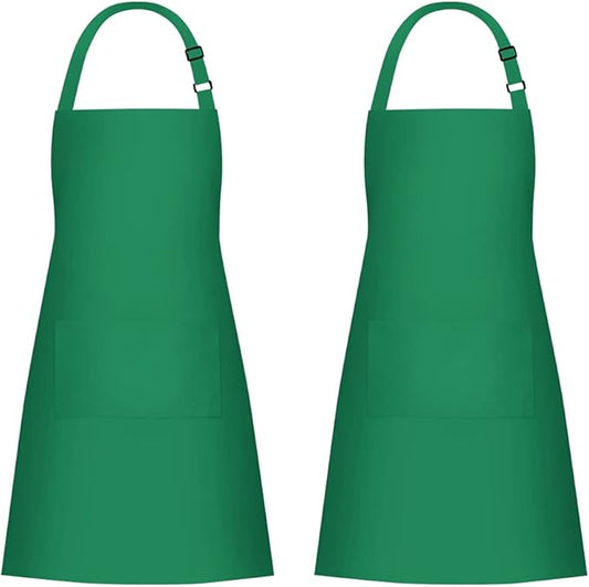 Jubatus 2 Pack 100% Cotton Aprons by Jubatus