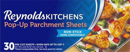 Reynolds Kitchens Pop-Up Parchment Paper Sheets, 10 x 13 Inches - Image 2