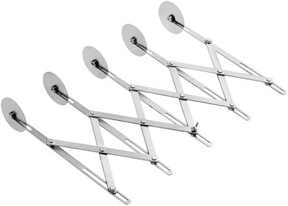 TrueCraftware- 5-Wheel Stainless Steel Adjustable Dough Divider- Pastry Cutter by Unknown