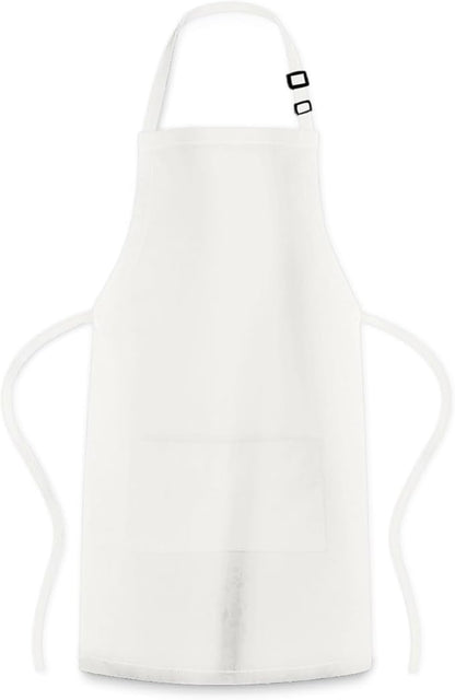 Adjustable Bib Apron 100% Polyester Kitchen Aprons Waterdrop Resistant Aprons - Image 8